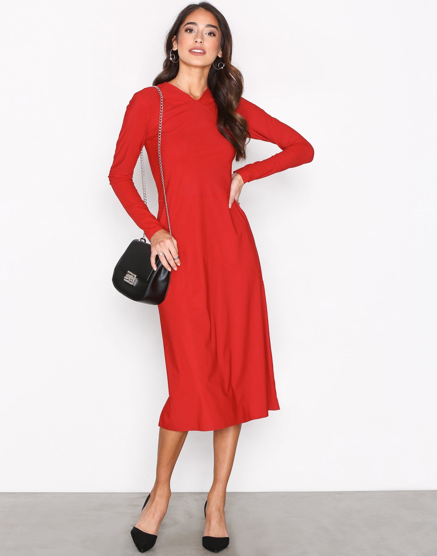 Flared Seam Dress