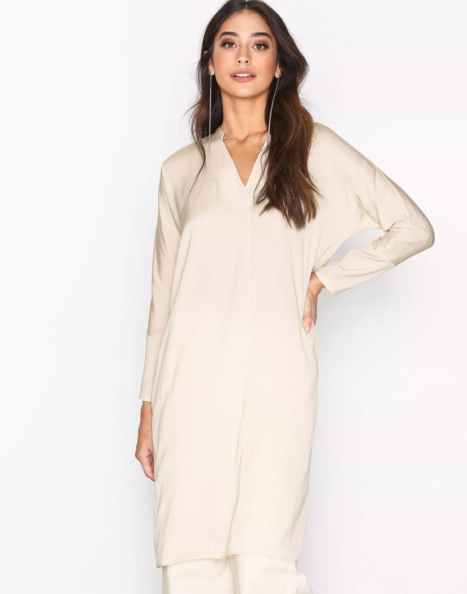 Filippa k drapey cheap tunic dress