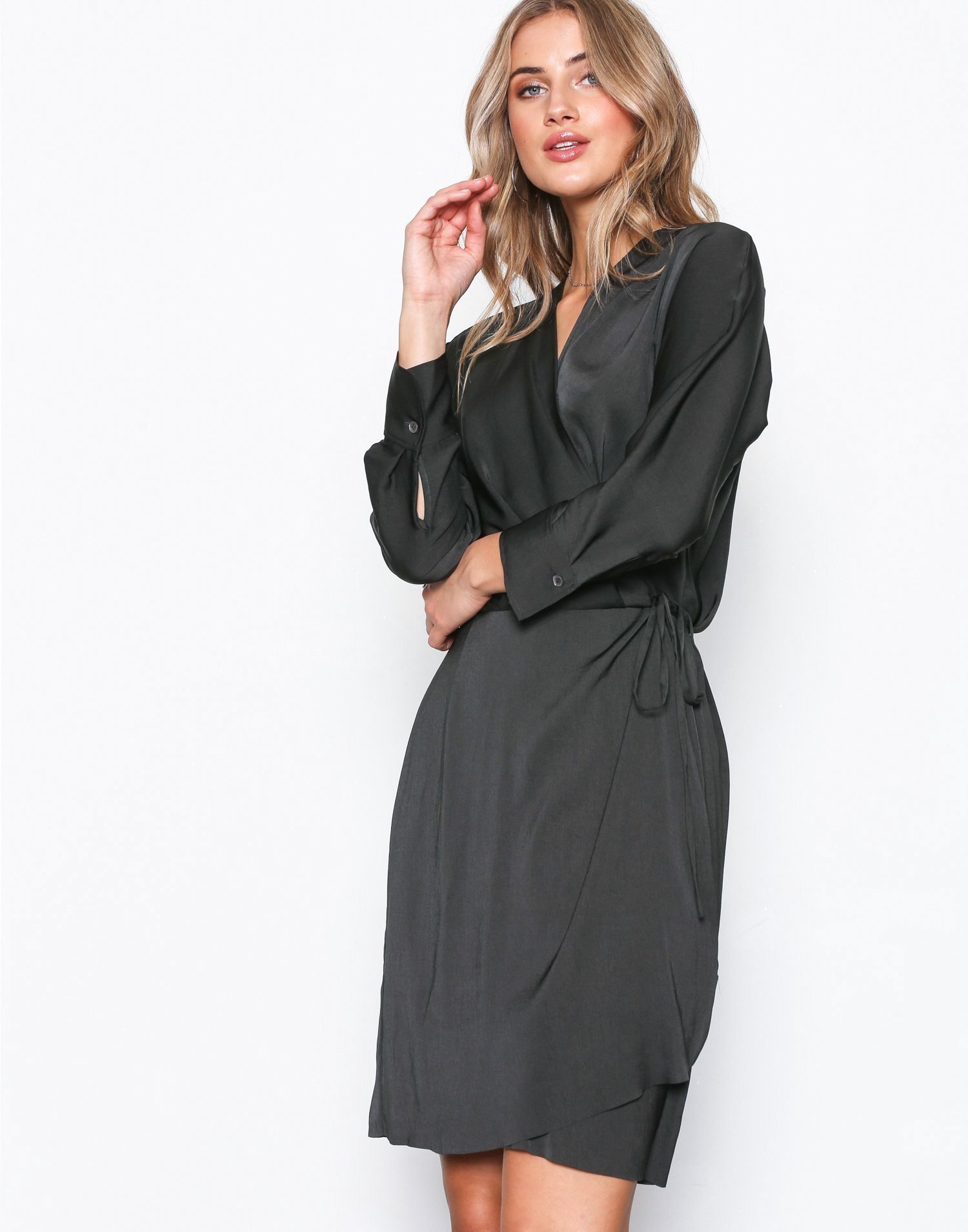 Slinky Wrap Dress