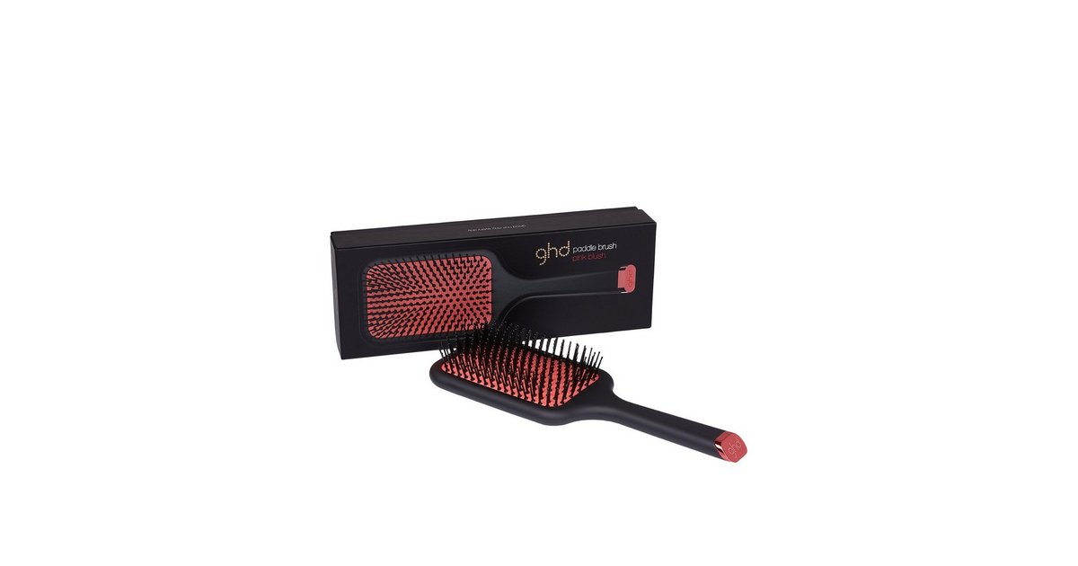 K b ghd Limited Edition ghd Pink Blush Paddle Brush Lyser d