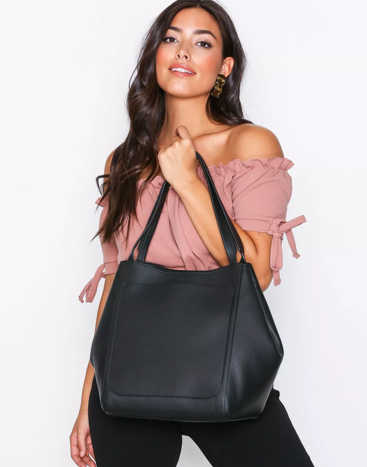 Filippa k shelby bucket leather bag new arrivals