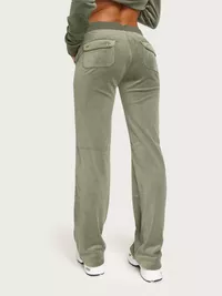 Del Ray Classic Velour Pant Pocket Design GOLD HW
