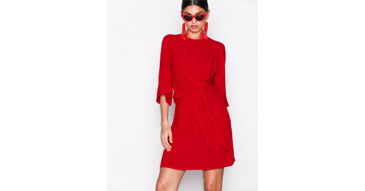 Buy Ax Paris Knot Front Dress - Red 