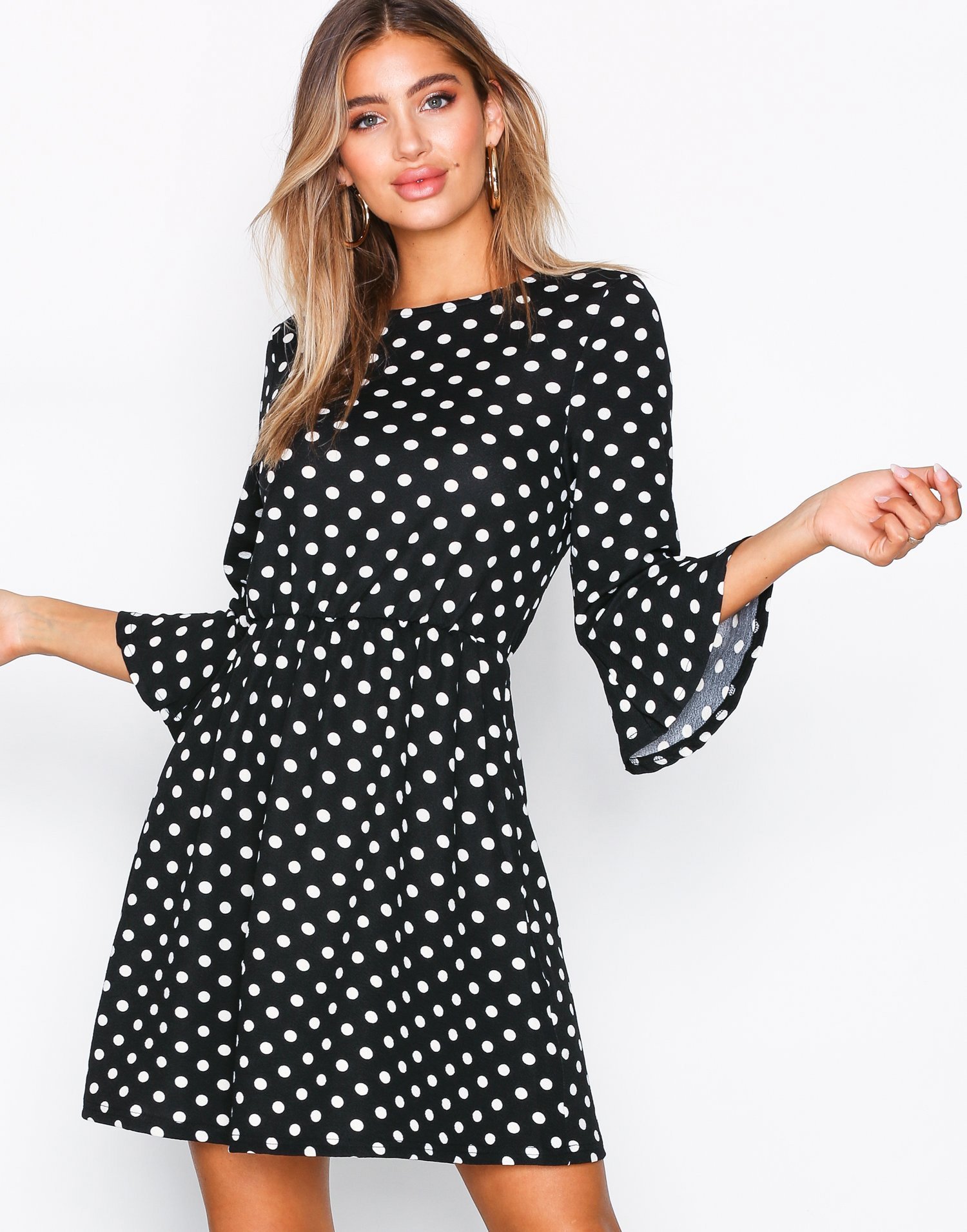 Polka Dot Mini Dress