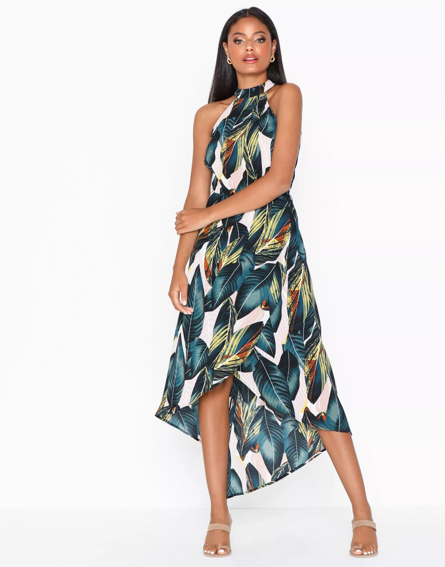 Ax paris hotsell leaf dress