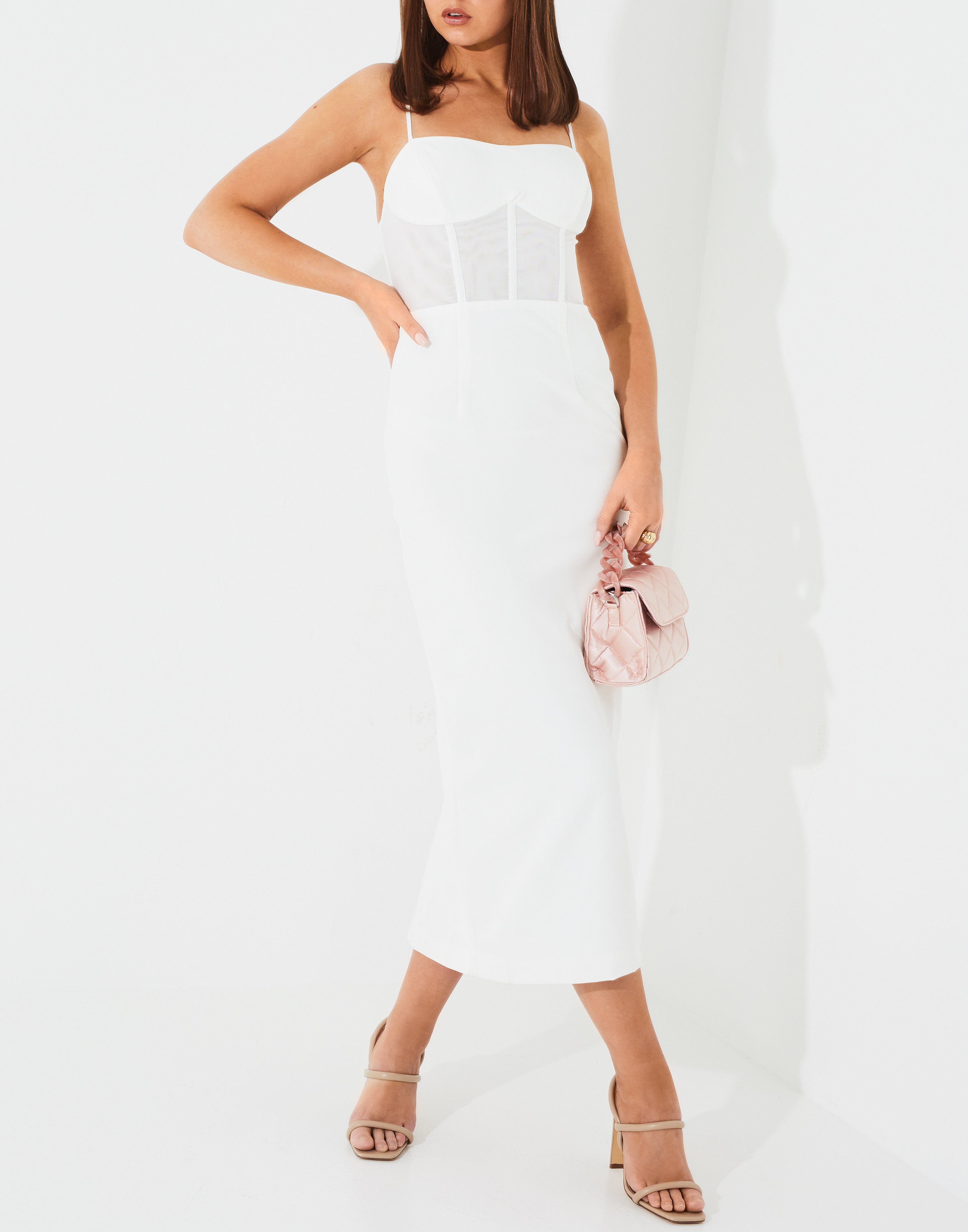 bardot roberta midi sheath dress