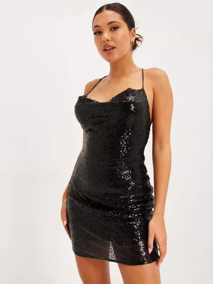 Nelly x Glamorous Mini Strap Dress