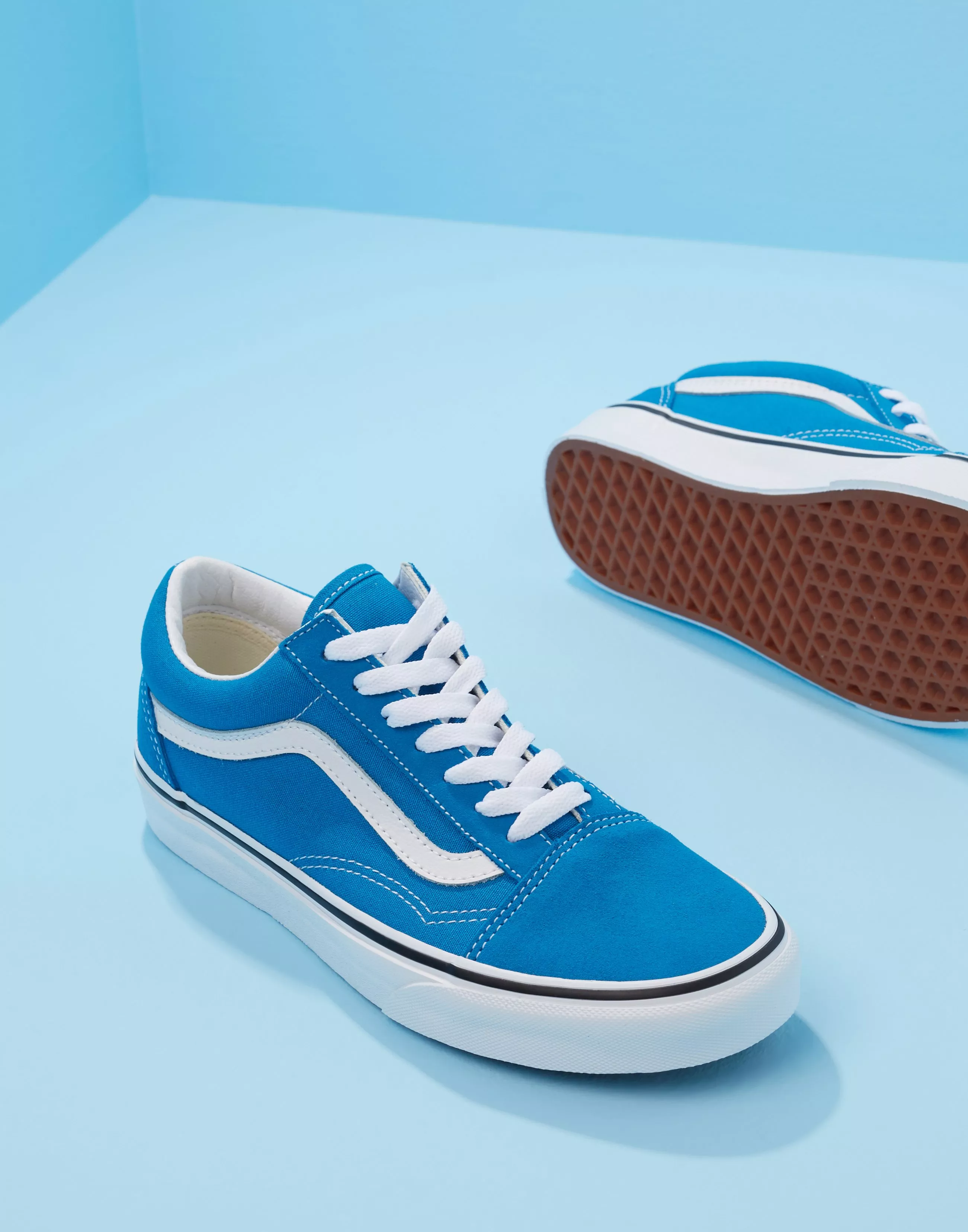 Lapis blue vans old clearance skool