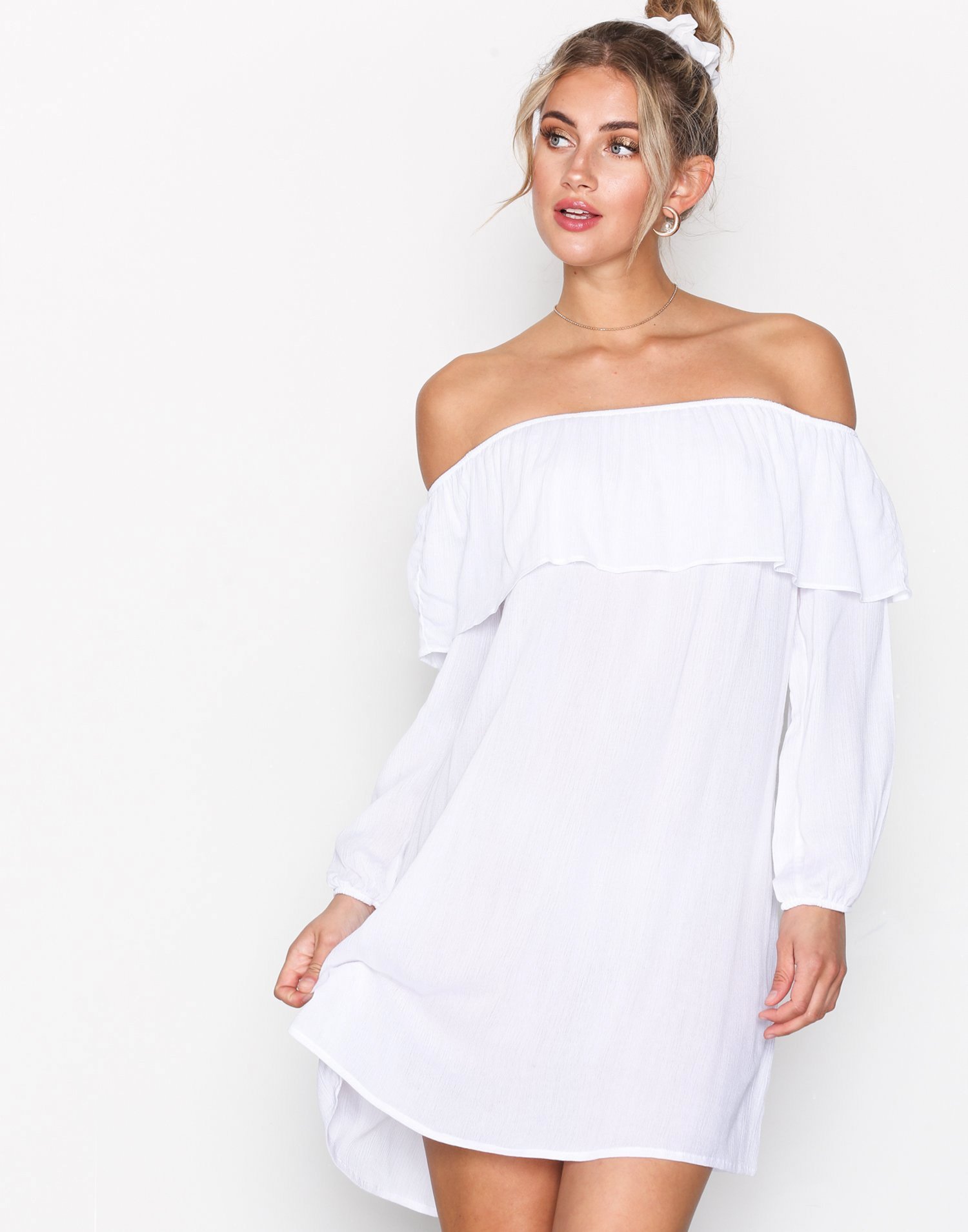 Off Shoulder LS Dress