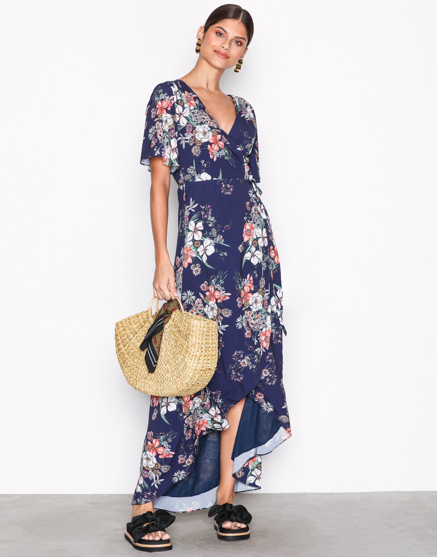 Wrap Maxi Dress