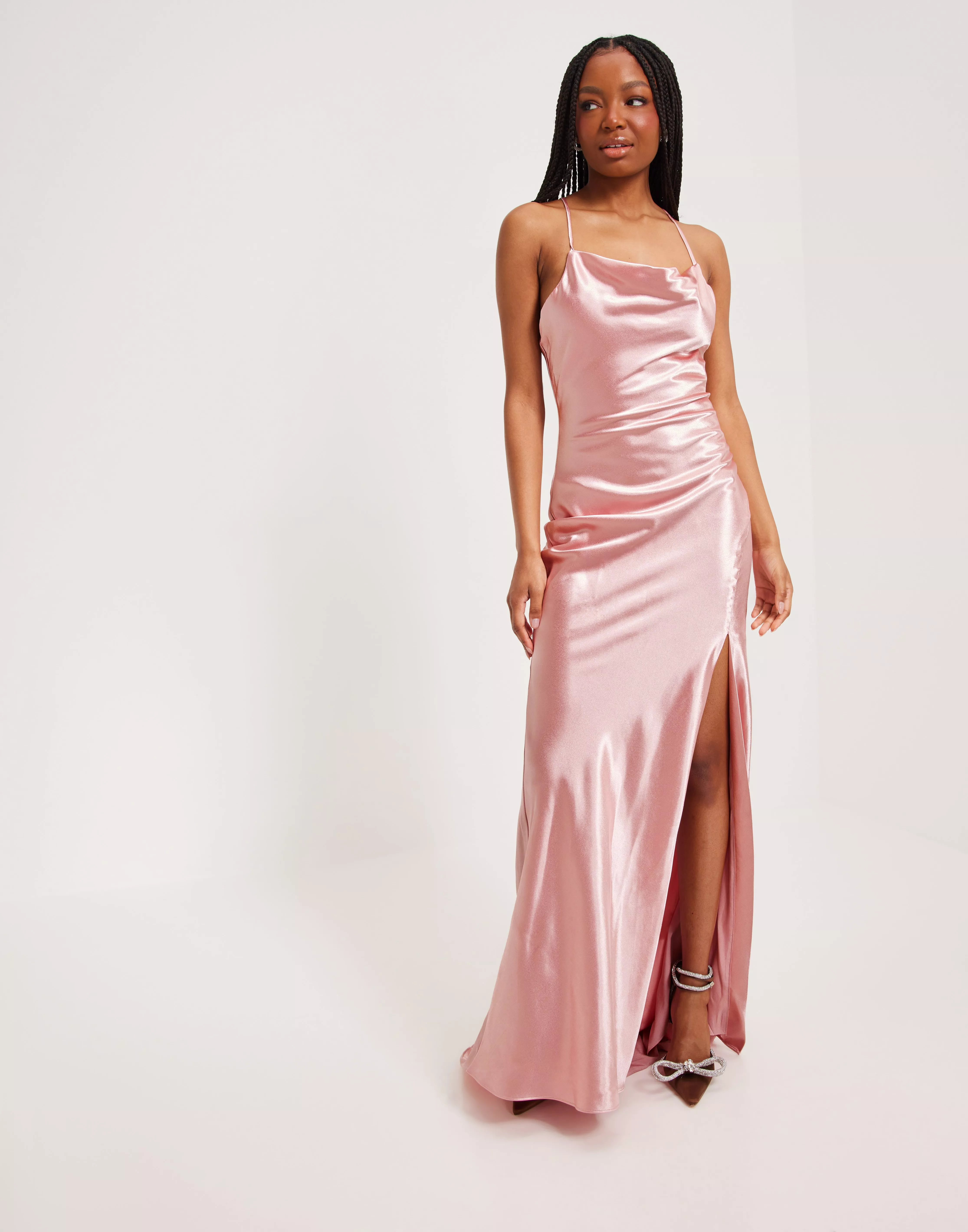 Buy True Decadence Satin Maxi Dress | Nelly.com