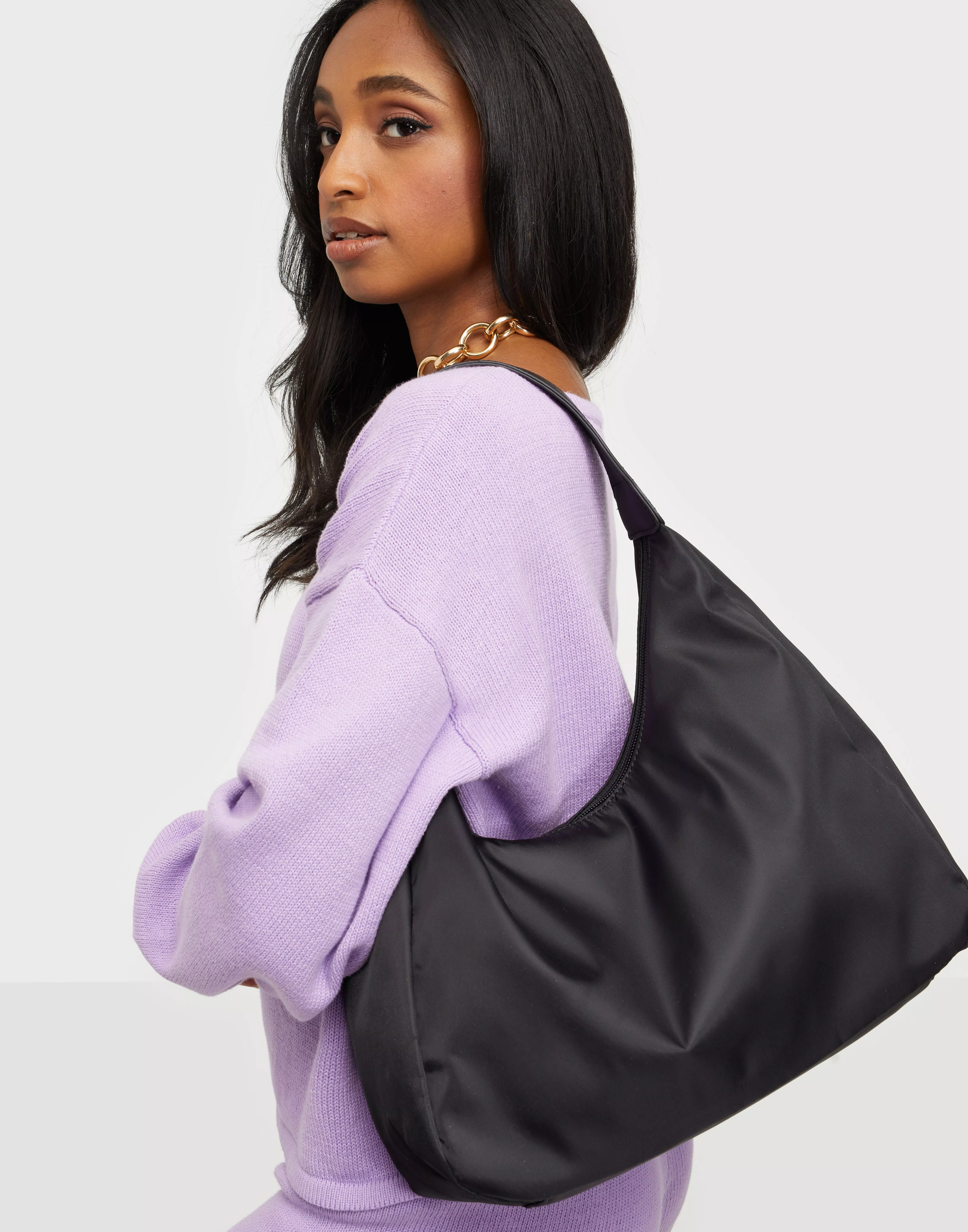 Monki nylon best sale shoulder bag