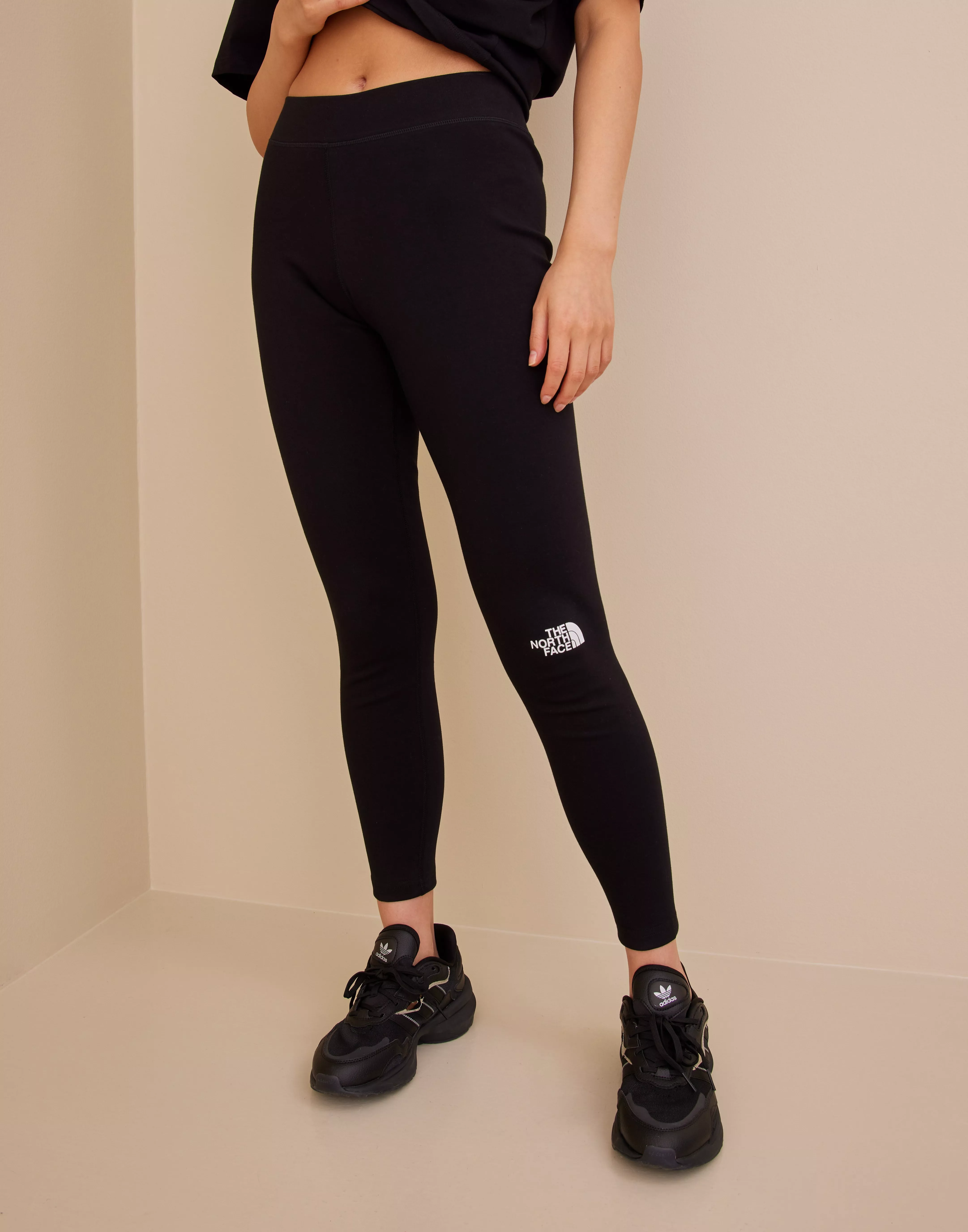 The North Face Leggings With Logo in Black