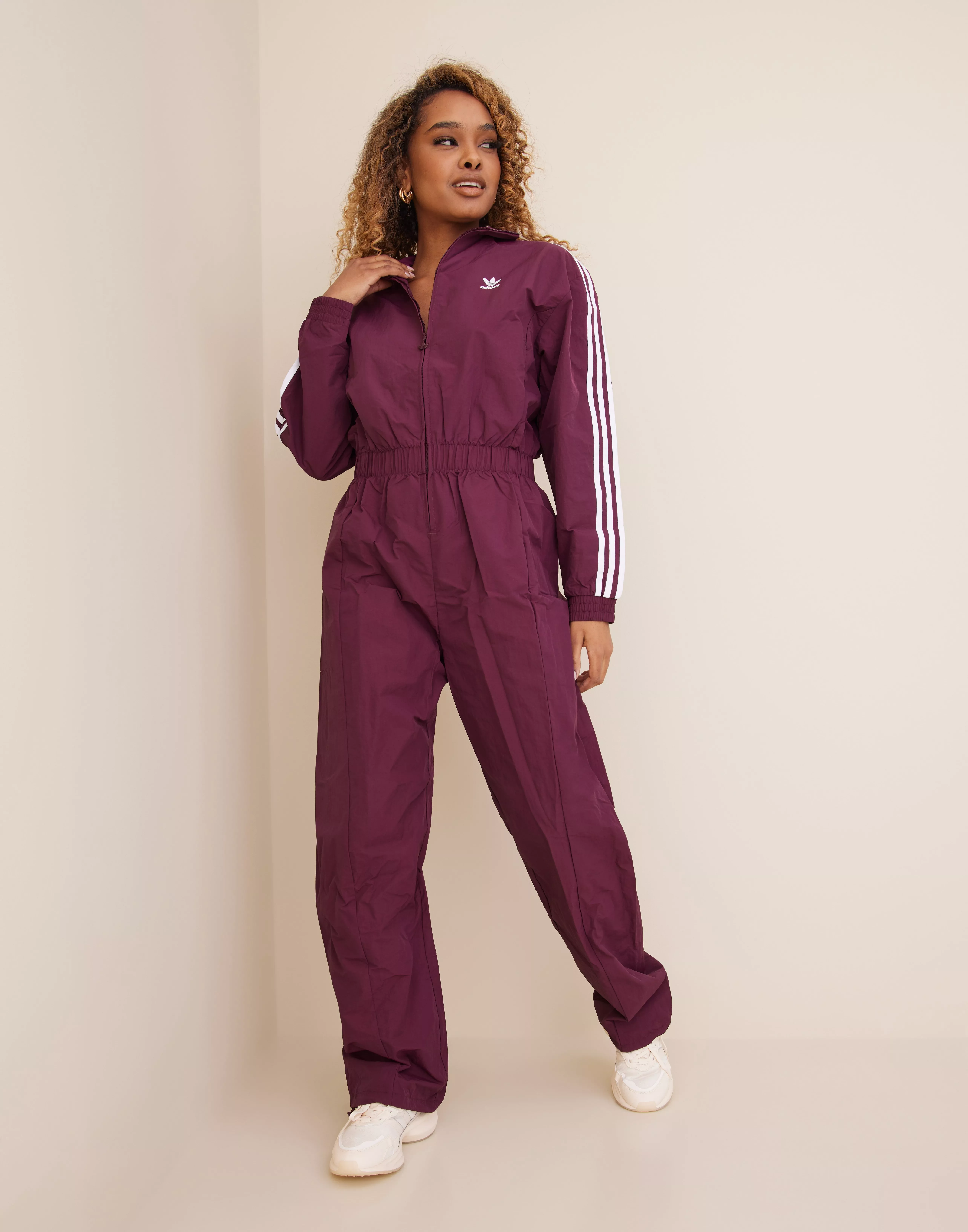 Red adidas best sale jumpsuit womens