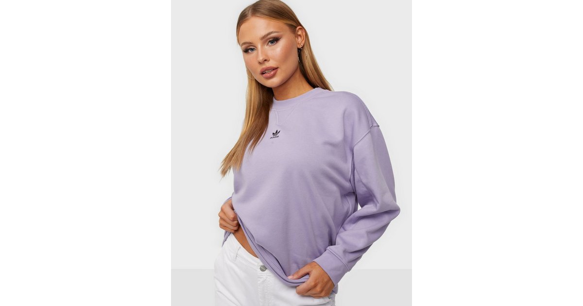 Lilac discount adidas sweatshirt