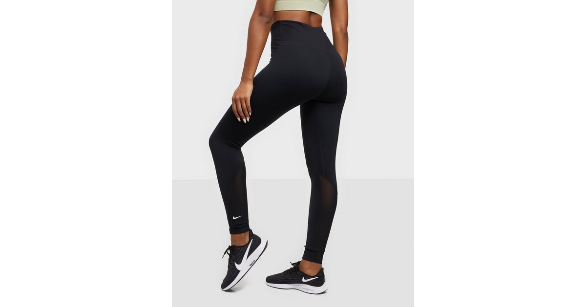 Buy Nike One Mid Rise 7/8 Tights - Black/White