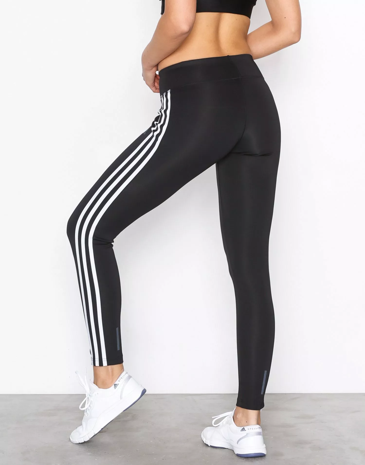 leggings adidas Performance D2M Logo High-Rise Long Tight - Black