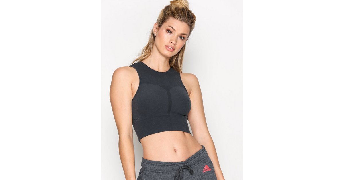 Adidas wrap knit crop top hotsell