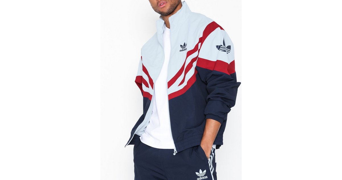 Adidas men's originals sportive colorblocked track jacket online