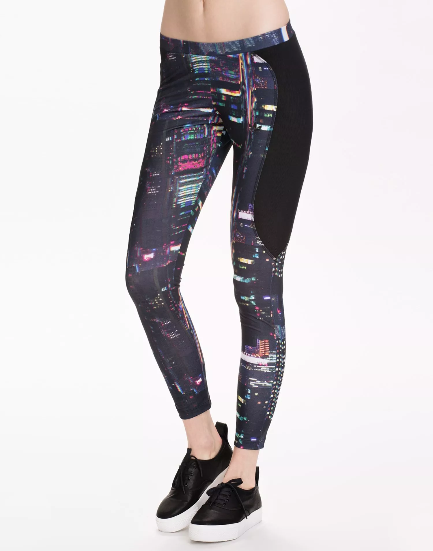 Adidas store patterned leggings