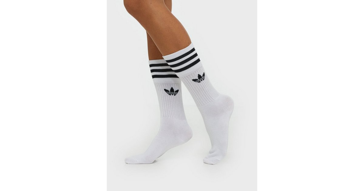 Adidas socks cheap solid crew