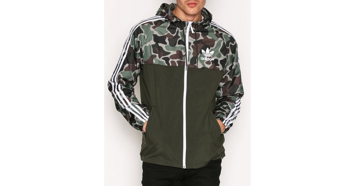 Adidas camo 2025 rev windbreaker