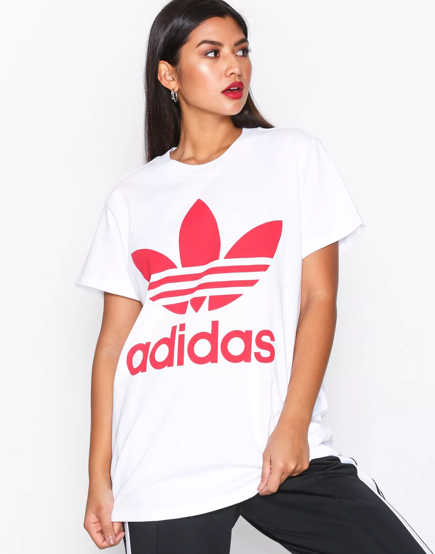 Adidas big trefoil store tee womens