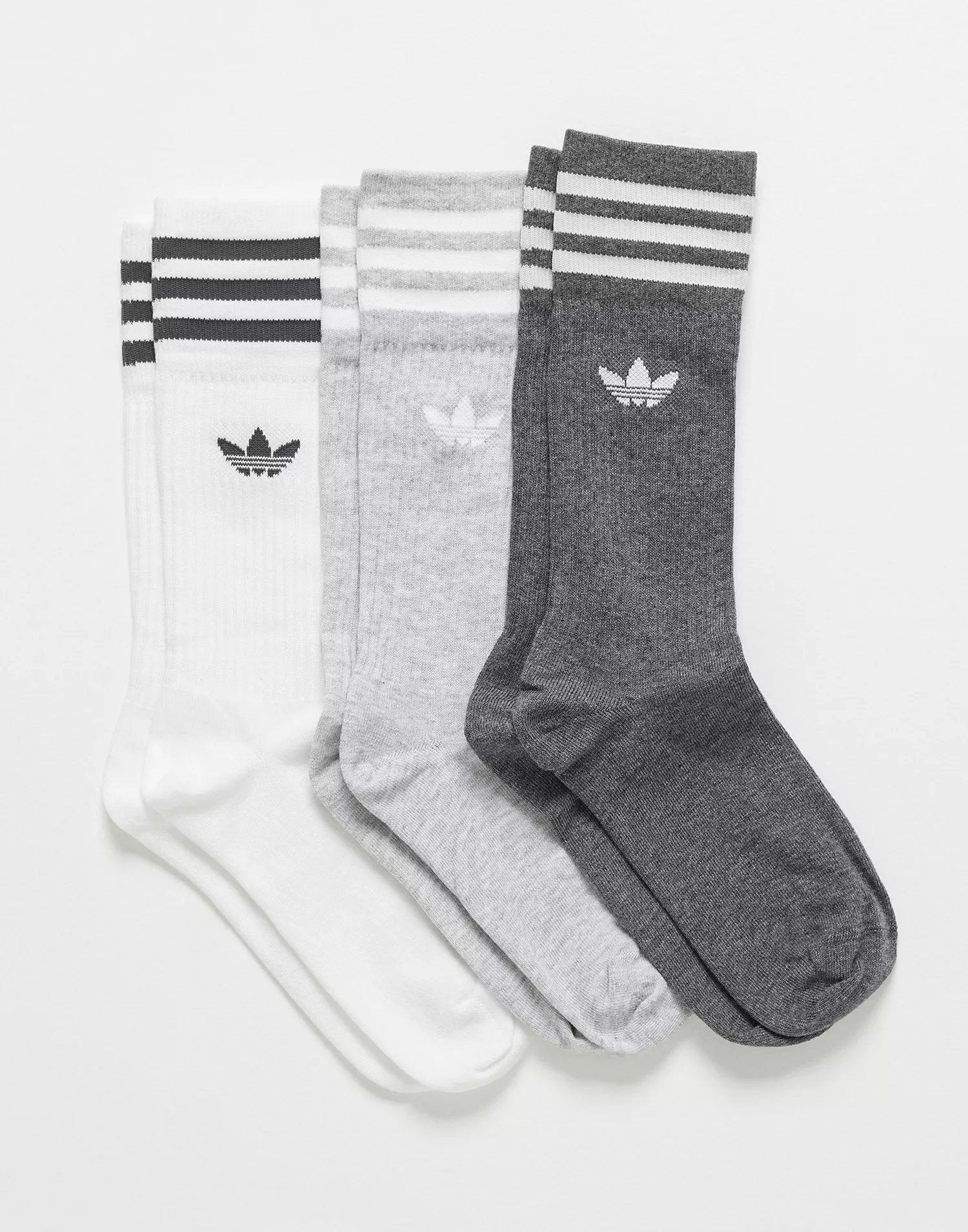 Adidas originals solid outlet crew socks