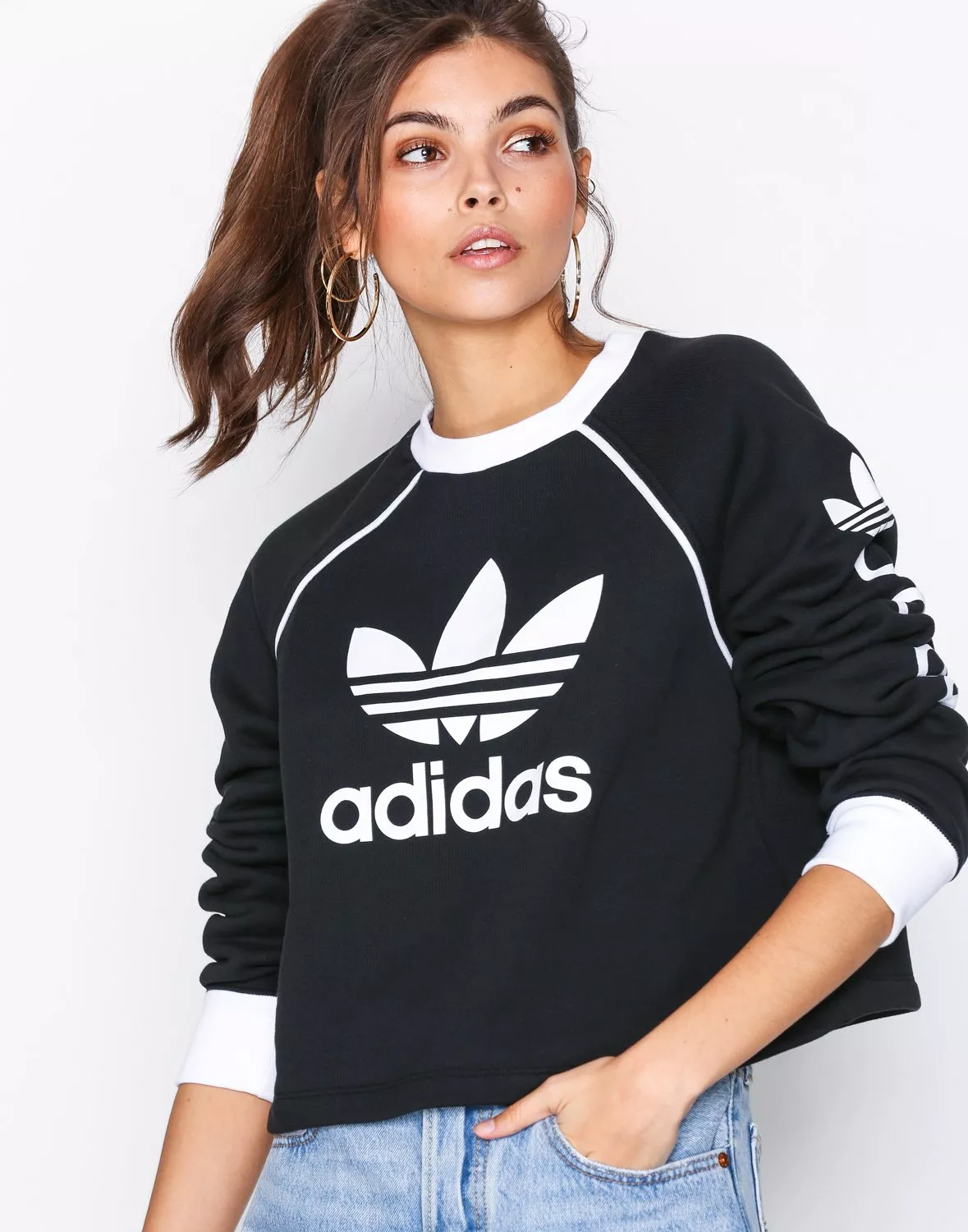 Buy Adidas Originals Sweater - Black | Nelly.com