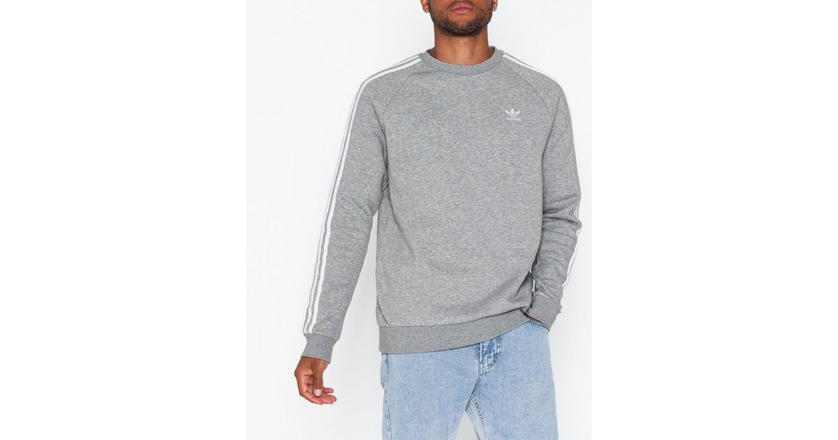 Adidas originals grey sweatshirt sale