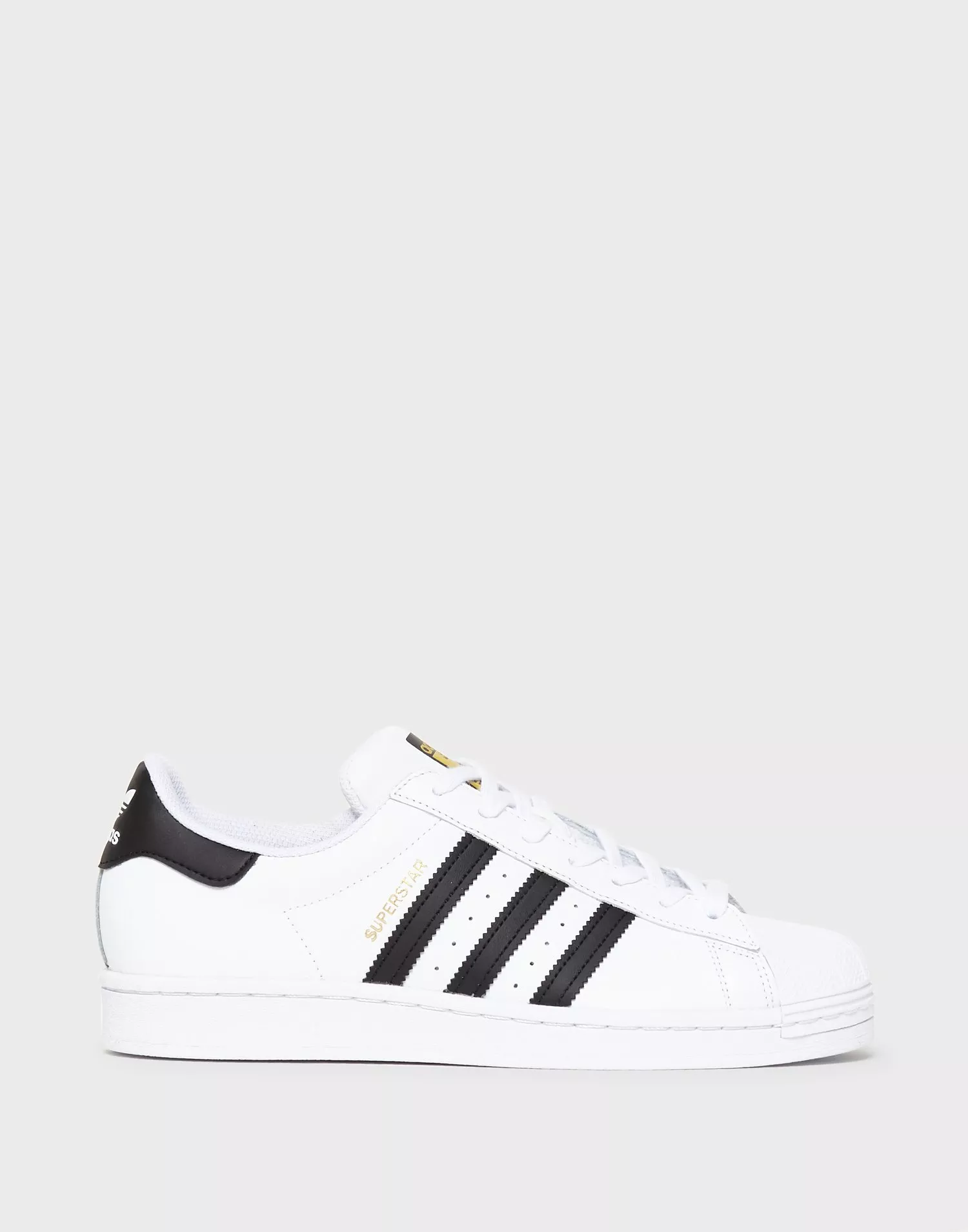 Superstar white with black cheap stripes