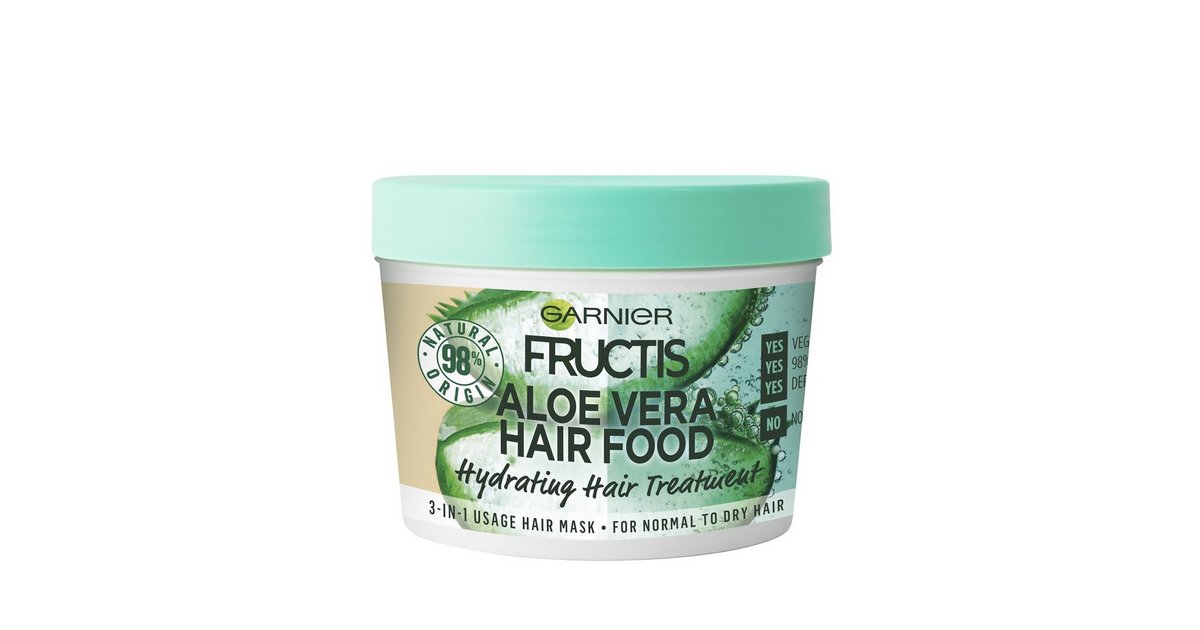 Buy Garnier Hair Food Nourishing Hair Treatment 390ml - Aloe 