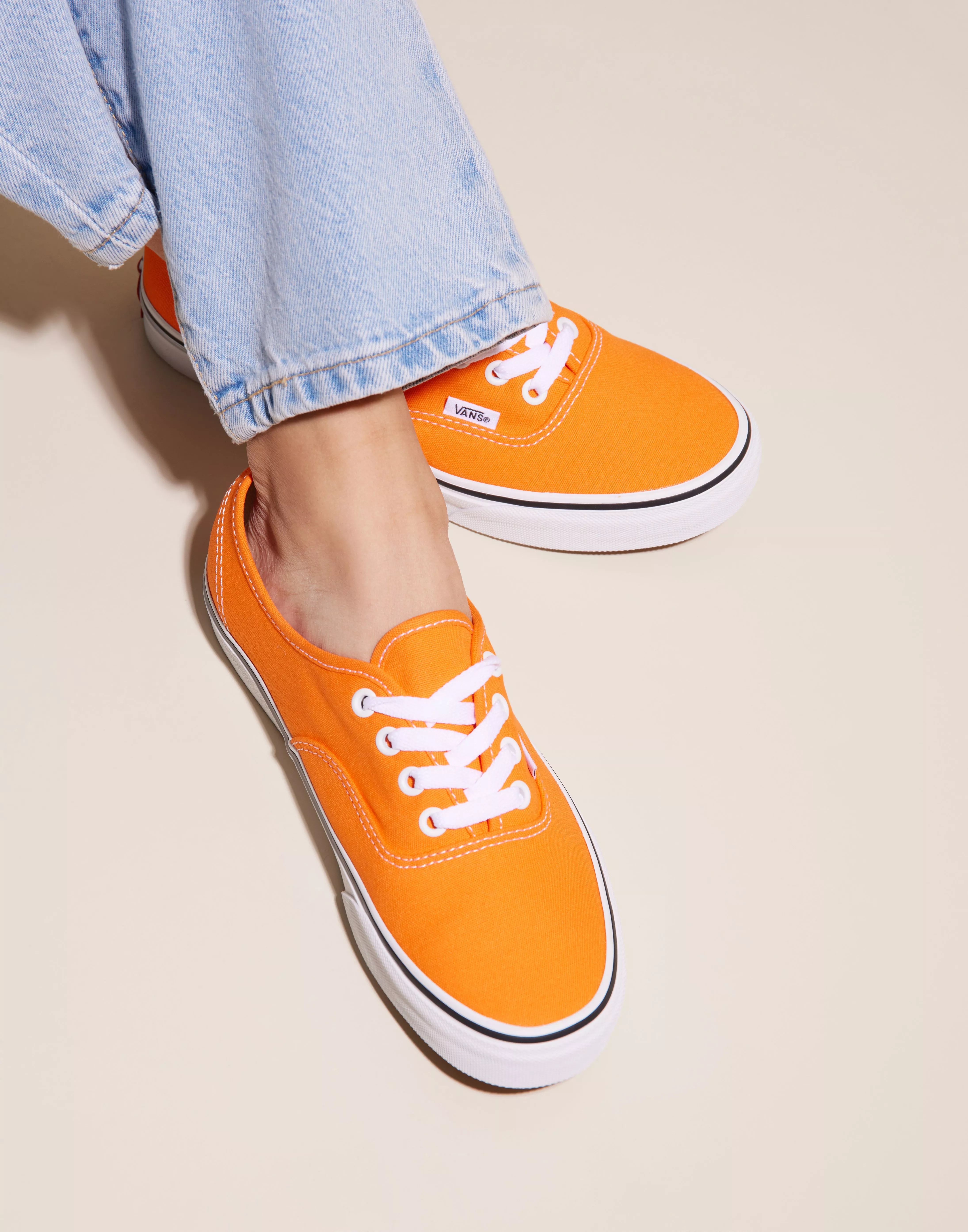 Vans top authentic orange