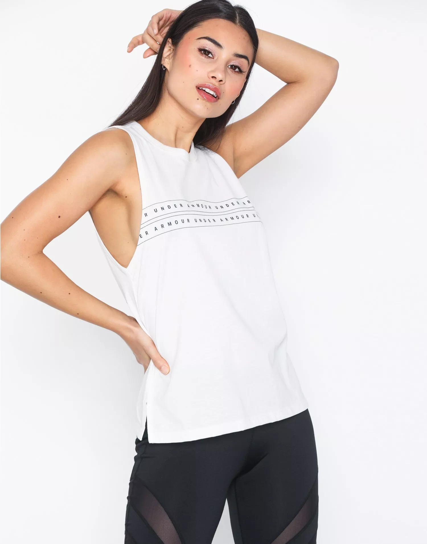 Under armour sale muscle tank womens