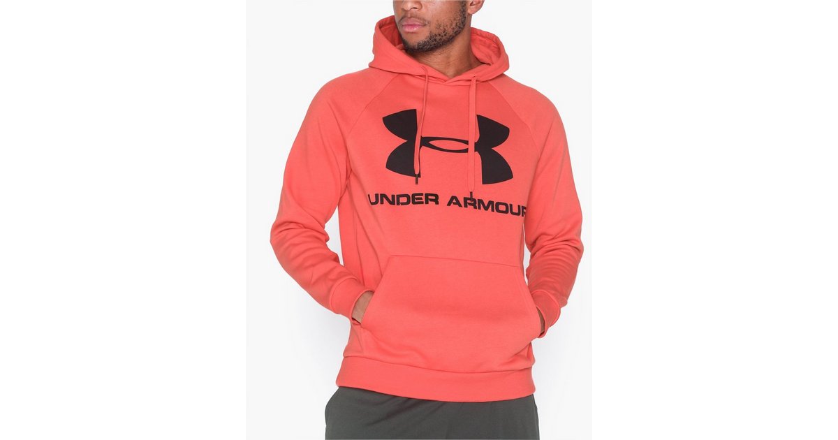 Red under armour on sale hoodie