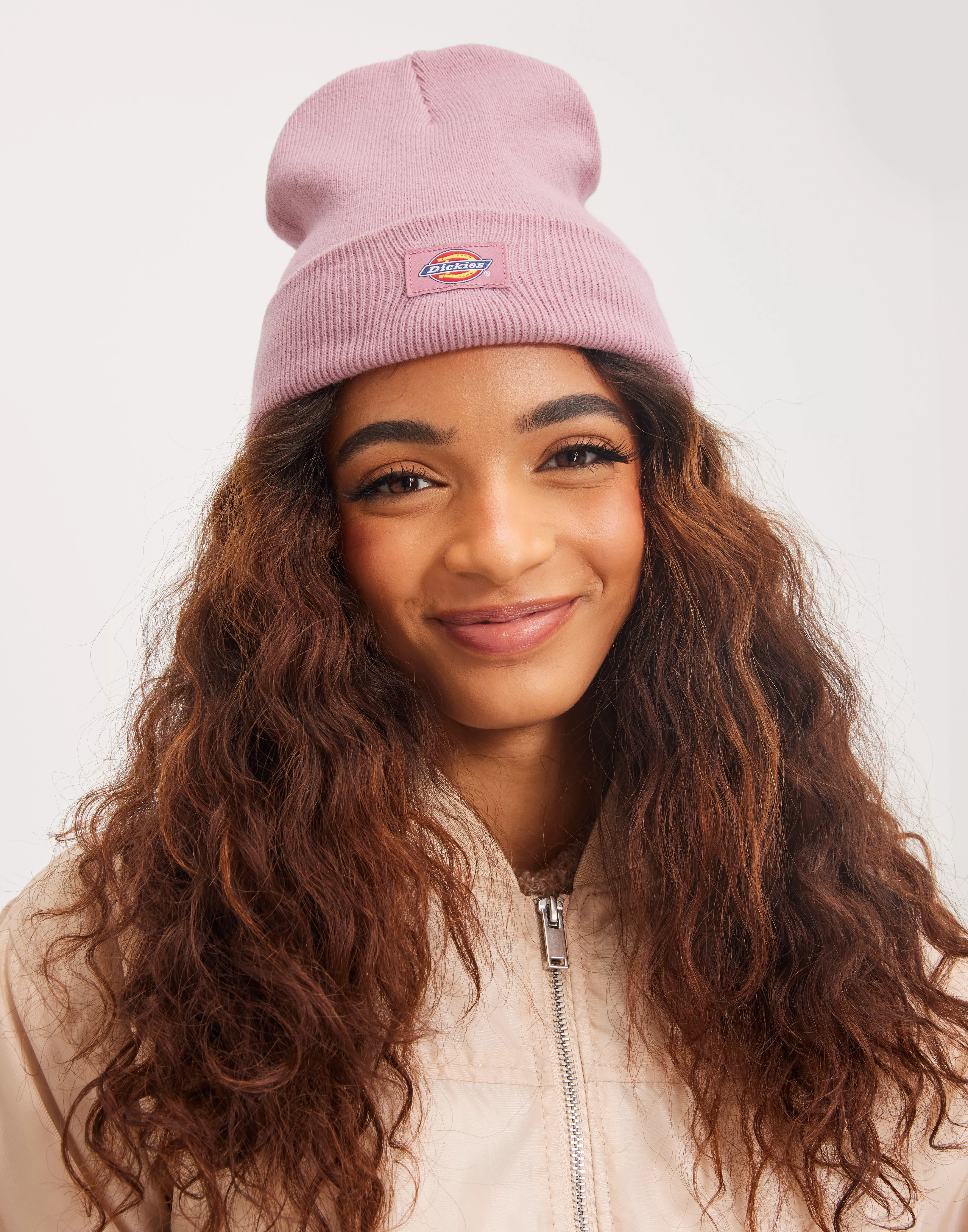 Dickies store pink beanie