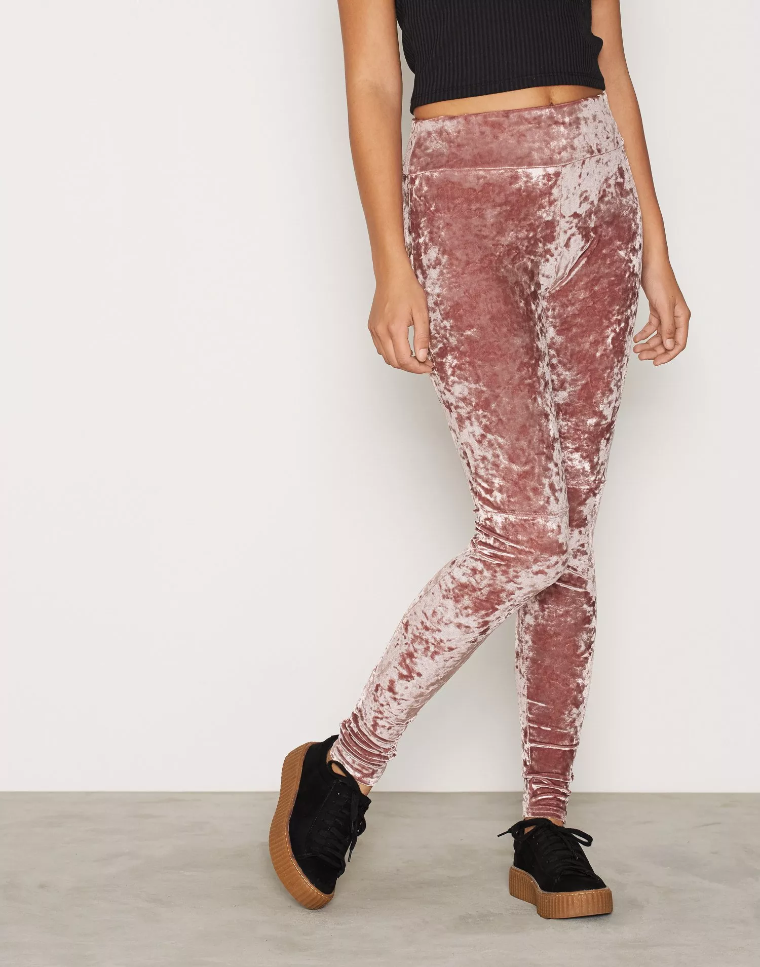 Crushed hotsell velvet leggings