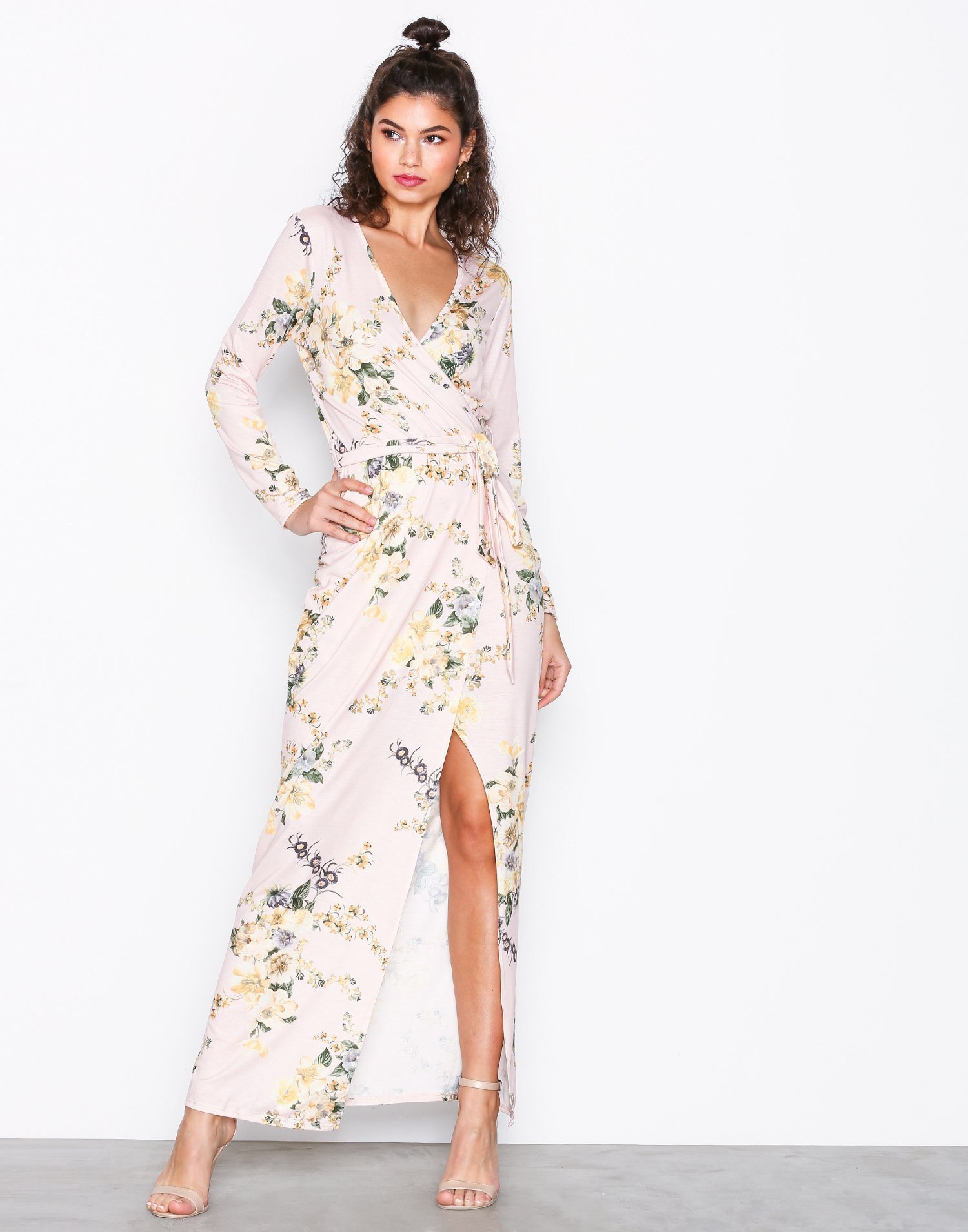 Jersey Printed Maxi Dress