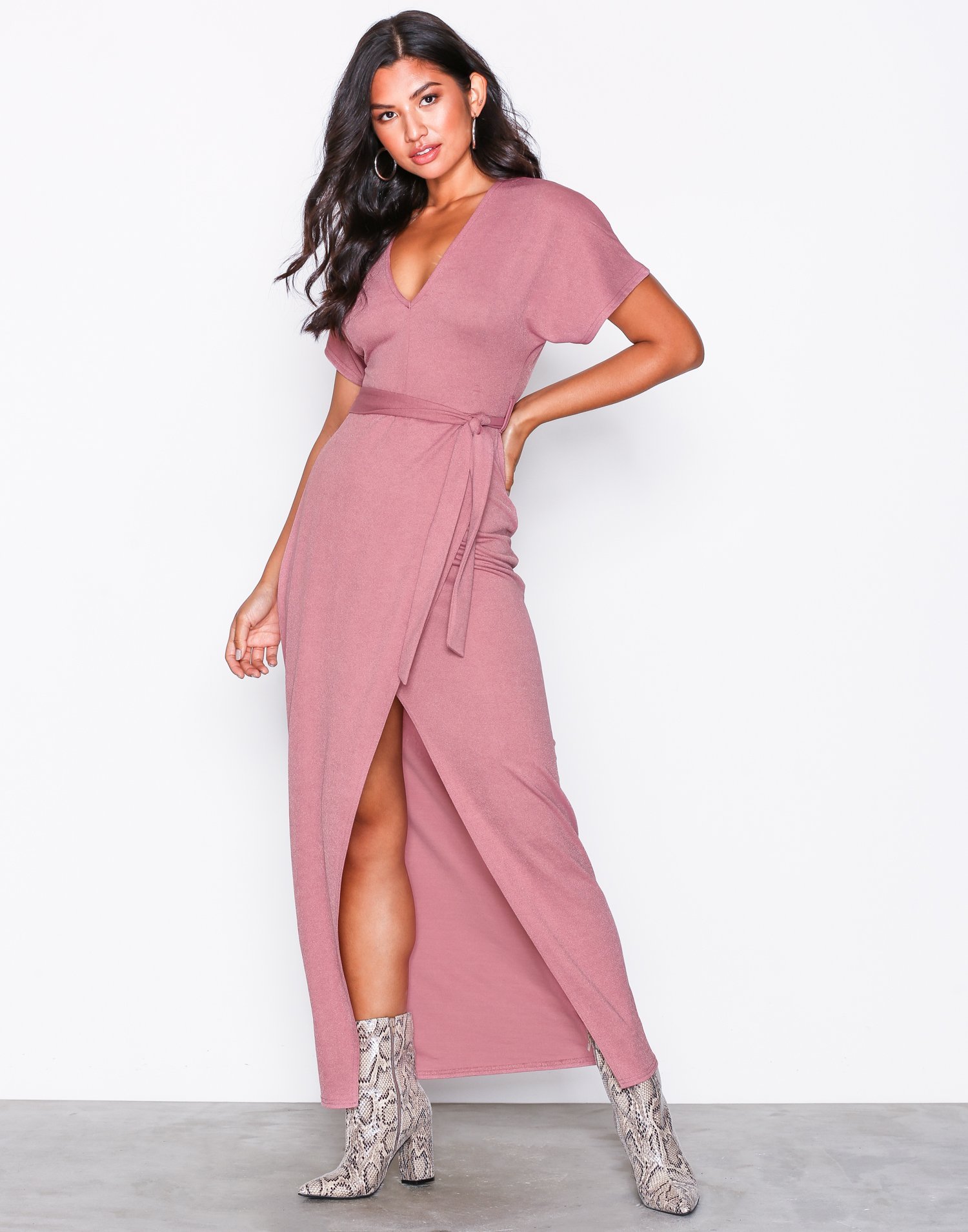 Maxi Crepe Dress