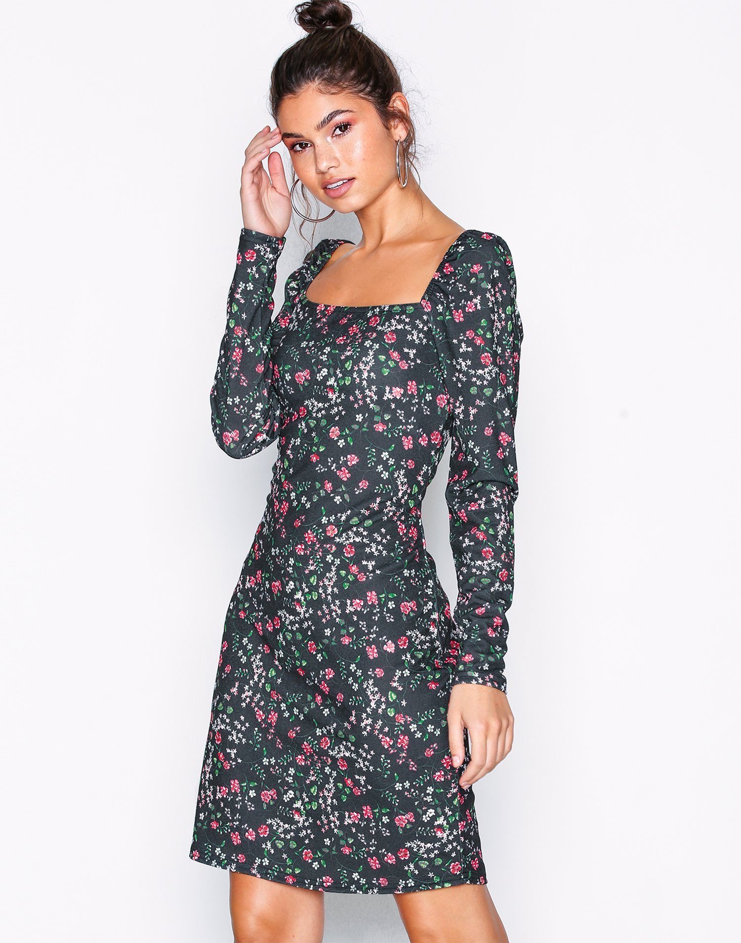 Deep Square Dress