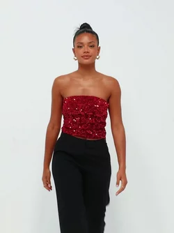Buy Nelly Tube Top - Red | Nelly.com
