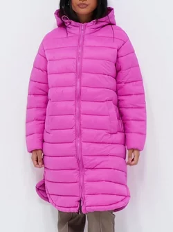 Buy Pink Only - Super QUILTED OVERSIZE ONLMELODY OTW COAT