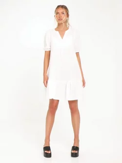 Snow Vero Moda DRESS 2/4 Buy VMNATALI - White ABK
